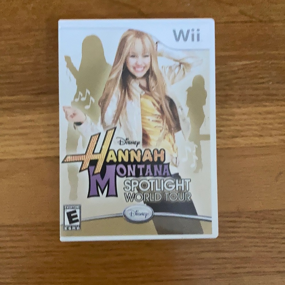 Wii Disney Hannah Montana Spotlight World Tour